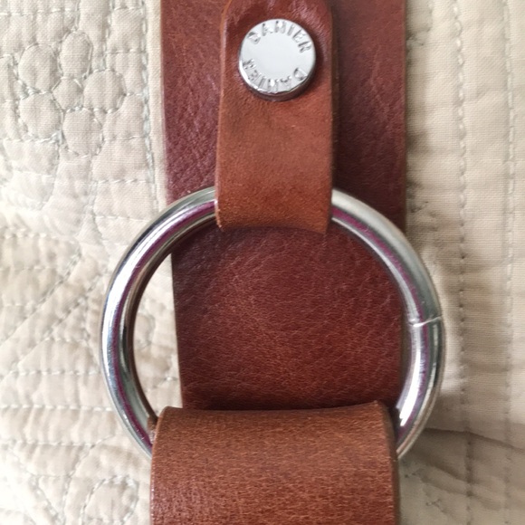 A Danier genuine leather belt. EUC, size small - Picture 3 of 6